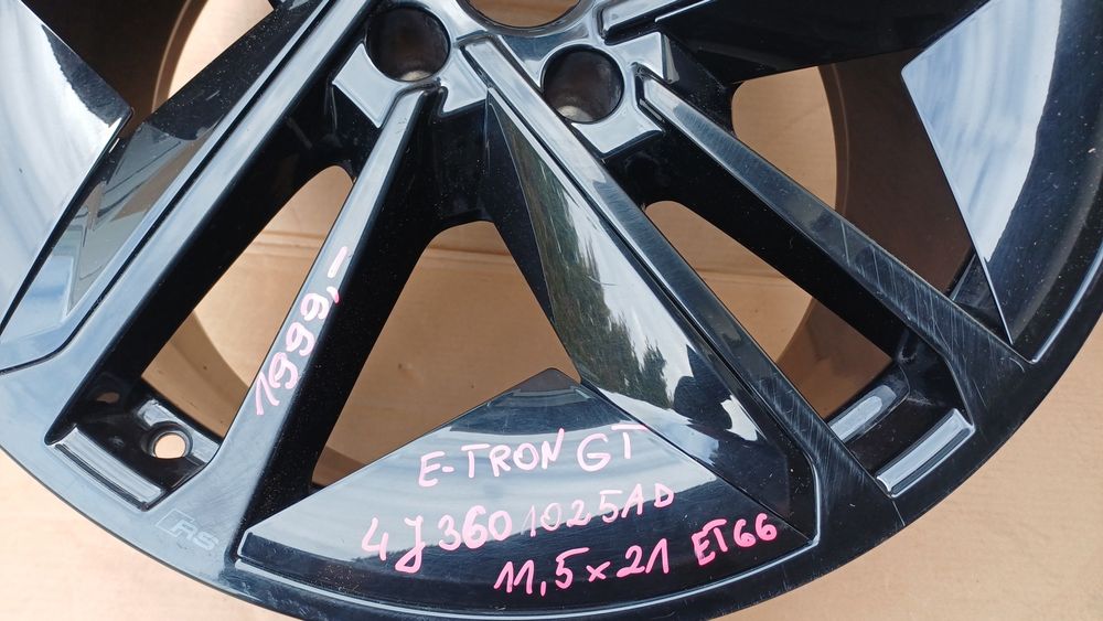 Felga aluminiowa 21 cali audi E-TRON  RS GT  115/21 et66