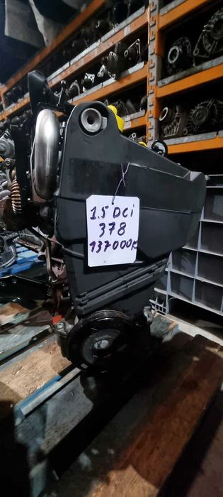 Motor 1.5 dci Ref. k9k378 com 137000 km completo com GARANTIA!!