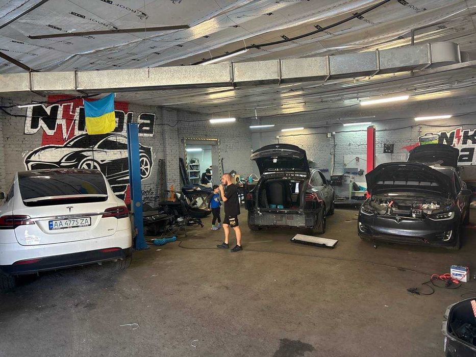 Ремонт высоковольтной батареи Тесла Model S X Y 3