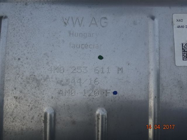 AUDI Q7 Tłumik Końcowy Kompletny 2017 ROK 3.0TDI Jak NOWY.