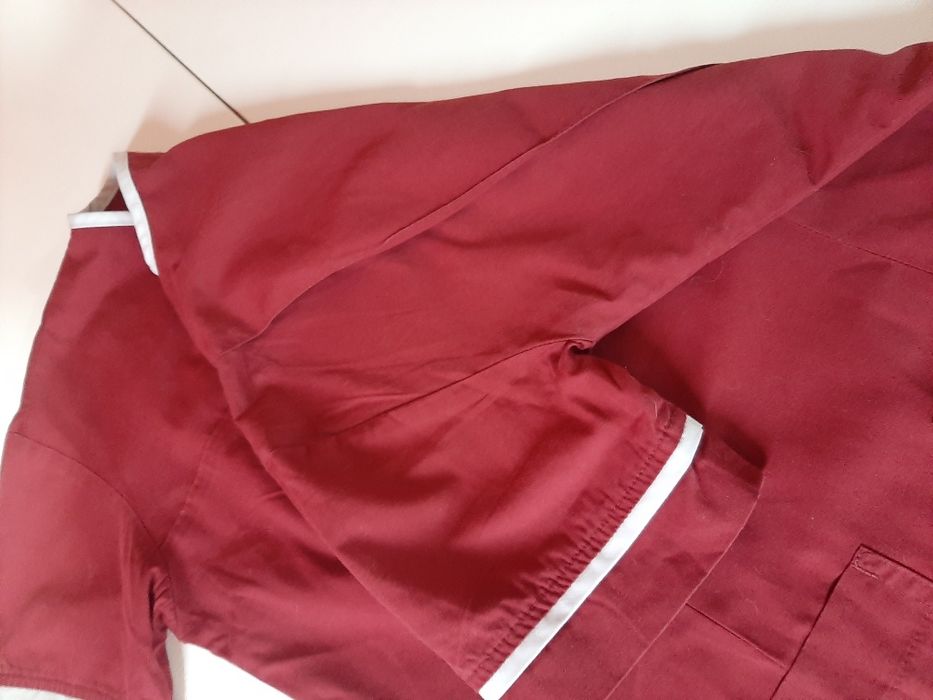 Bluza do pracy bordowa