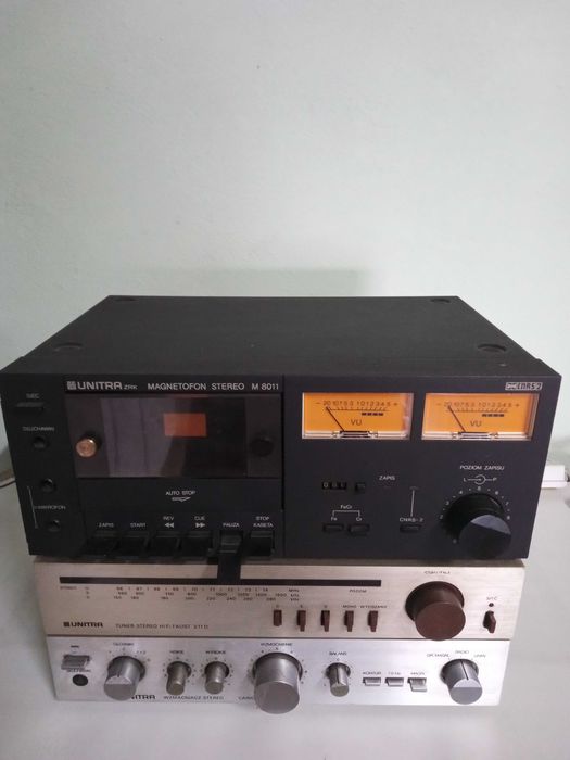 Wieża stereo UNITRA PRL lata 80