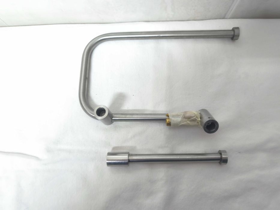 Toalheiro + porta rolos em inox