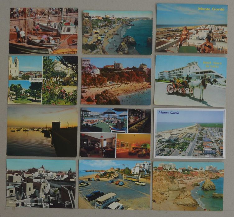 Postais do Algarve 20 unidades    - olx X11315