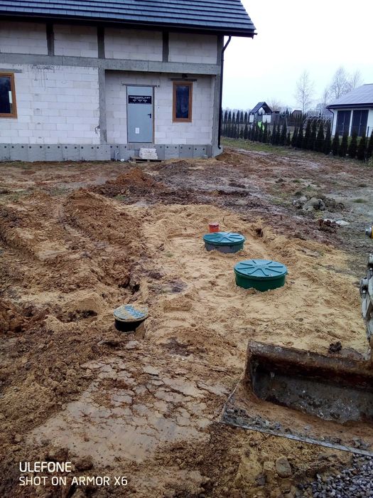 ekologiczna oczyszczalnia drenażowa 2500l, 2-4 osób