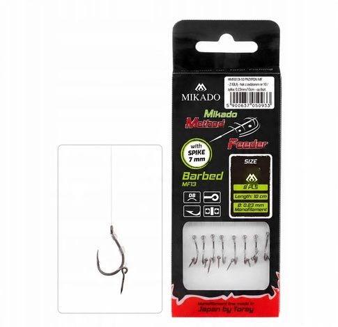 Przypon method feeder mikado z igłą 4 0.28 mf13 x2