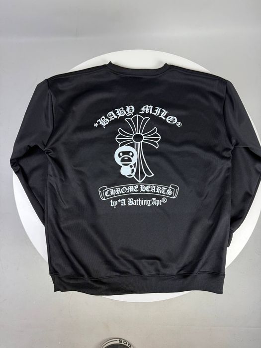 Світшот Chrome Hearts x Bape Logo