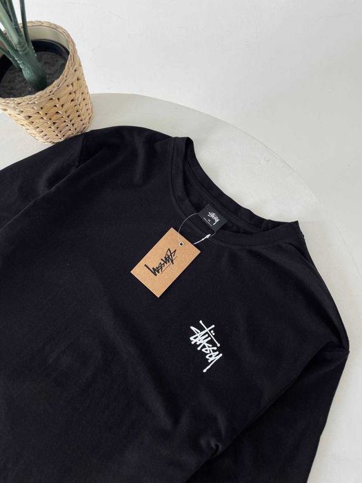 Футболка Stussy Franklin «I Will Solve All Your Problems» (черная / белая)