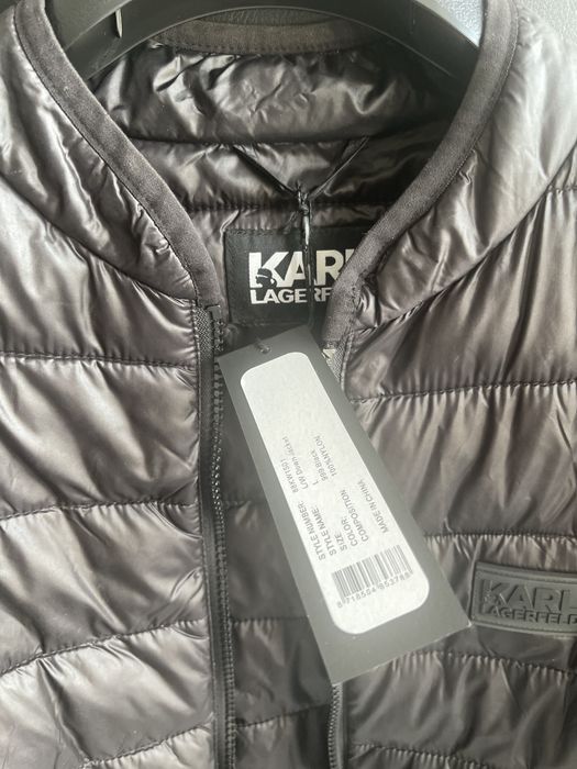 Kurtka damska taliowana pikowana Karl Lagerfeld r. L