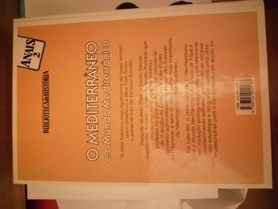 O mediterrâneo e o Mundo Mediterrânico vol. 1 de Fernand Braudel