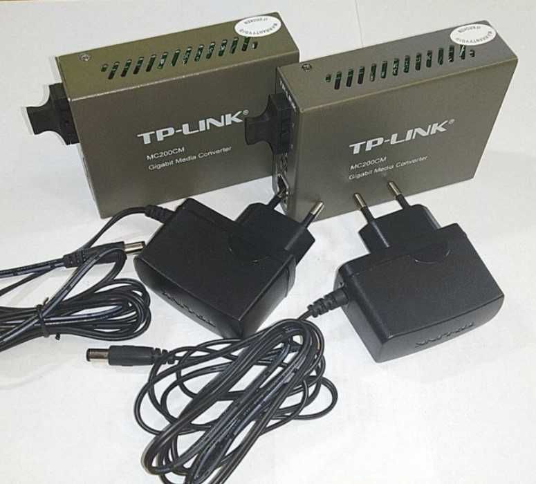 Медіаконвертер TP-Link MC200CM Gigabit Ethernet Media Converter
