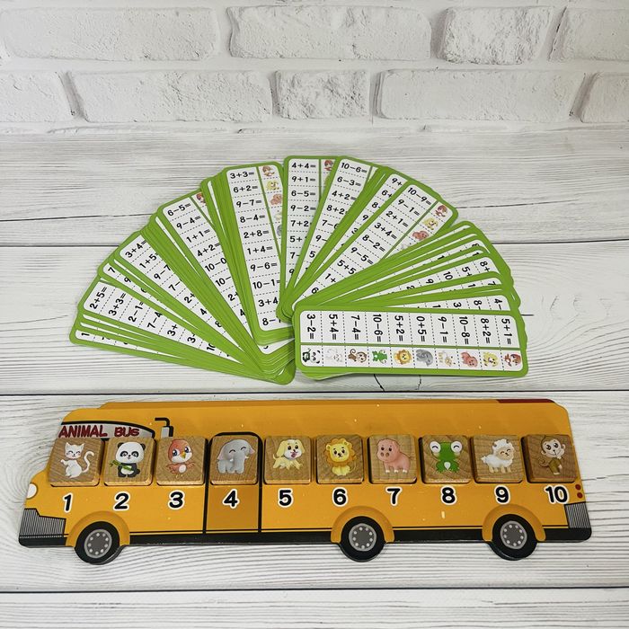 Автобус математична гра