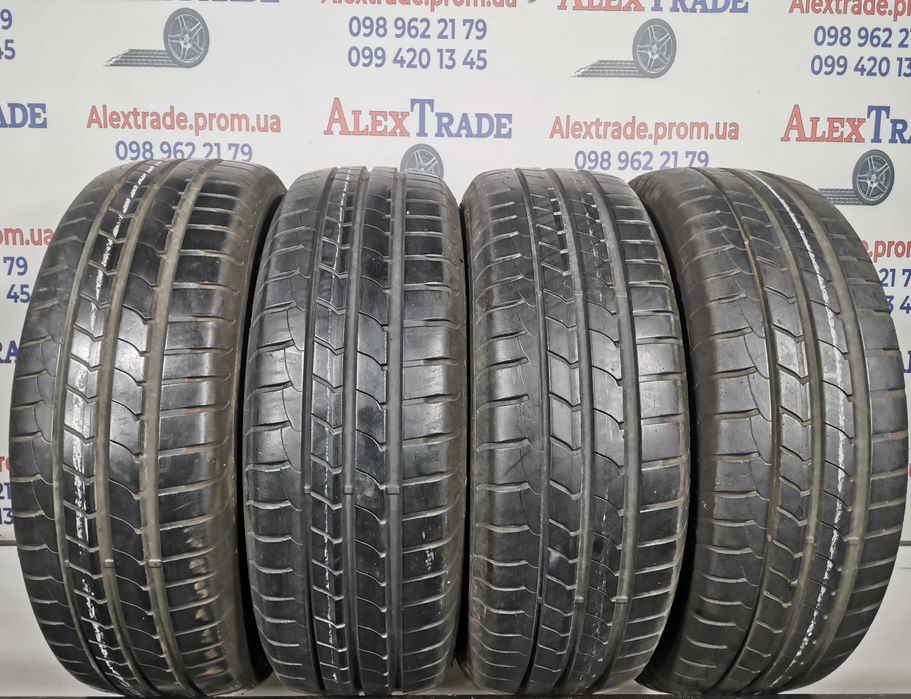 4 шт. 195/60 R16 Goodyear EfficientGrip LRR літні шини вживані, 6 мм