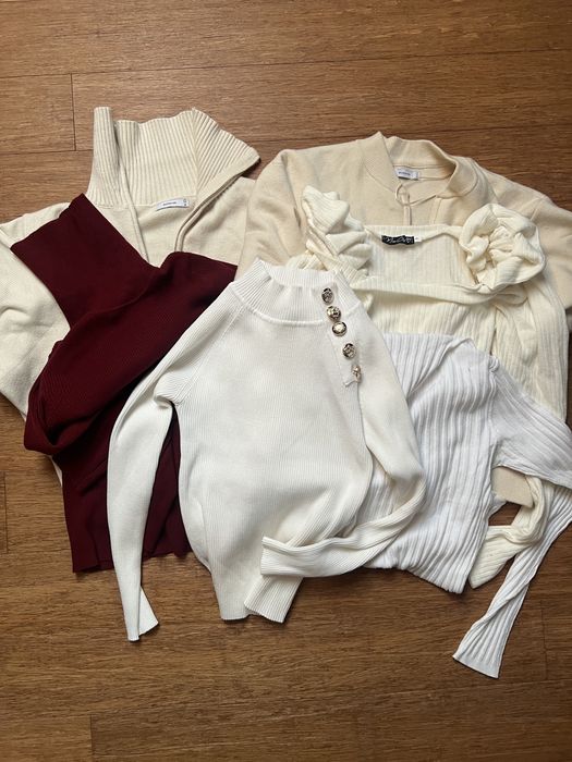 Paczka sweterkow rozm s