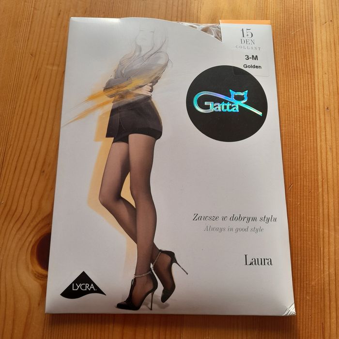 Rajstopy gatta 15 den 3/M Nowe Laura classic