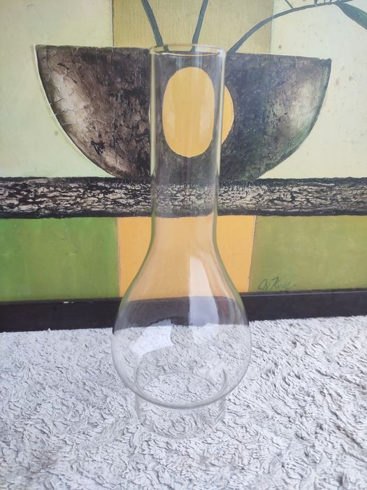 Duży klosz do lampy naftowej