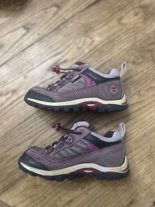 Timberland 28 criança goretex sapatos botas caminhada