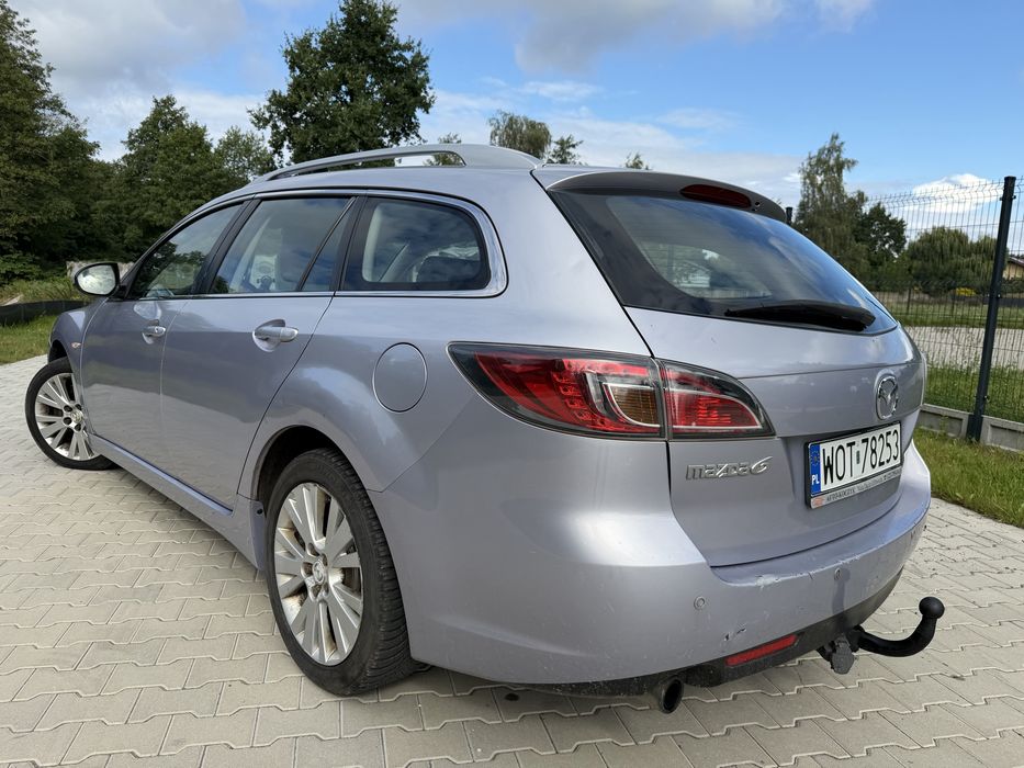 Mazda 6 2.0 GAZ LPG zadbana DO JAZDY oc na ROK Hak BOSE LIFT 2010