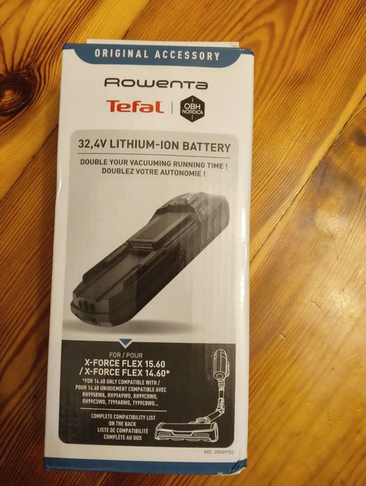 Bateria Rowenta / Tefal 32,4V Lithium-Ion do odkurzacza X-Force Flex 1