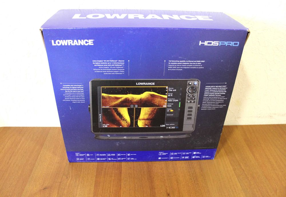 Єхолот Lowrance HDS PRO 12 with Active Imaging™ HD Картплоттер Карти Гарантія