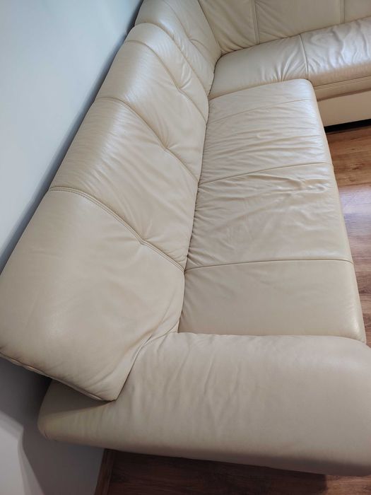 Kanapa że skóry + 2 fotele