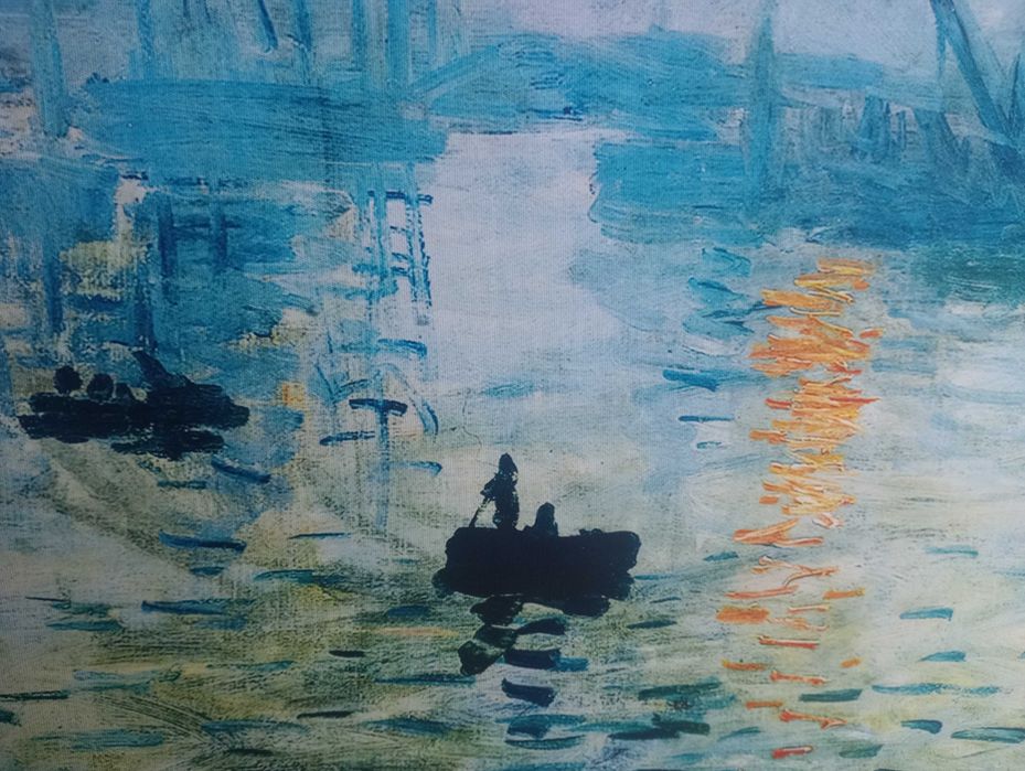 Obraz na płótnie - Impresja, wschód słońca - Claude Monet, 50x70cm