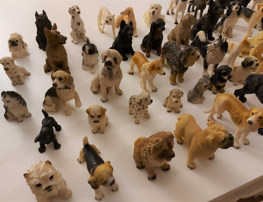 Coleção de 71 cães