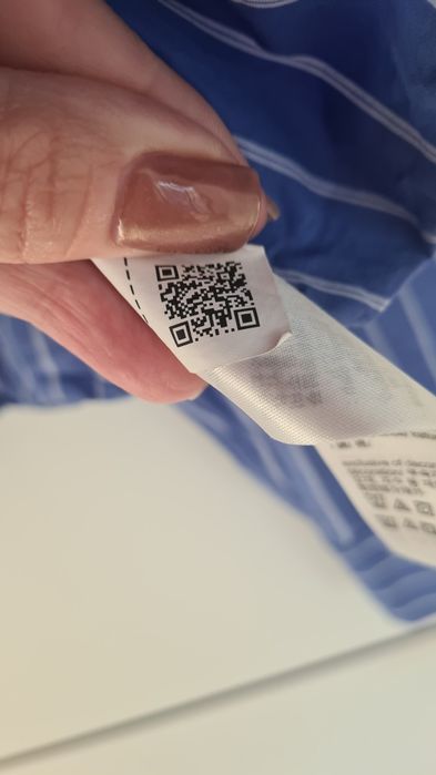 Koszula Calvin Klein paski krótka oryginalna S