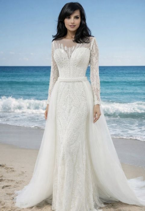 Весільна сукня 44-46 розміру (S-М). Продаж/прокат. Свадебное платье