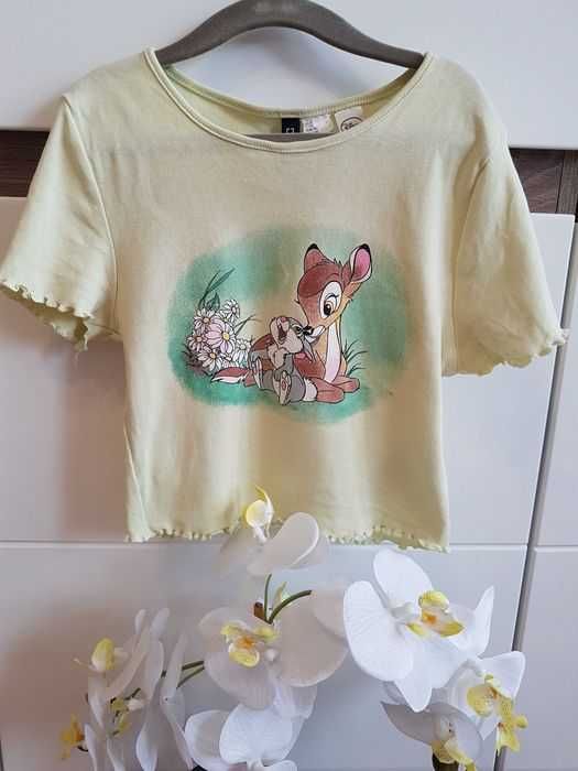 Nowość 2025:) crop top Bambi H&M roz XS