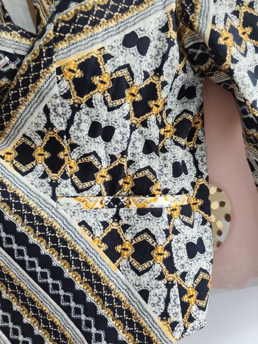 Marynarka żakiet barokowy wzór premium elegancka scandi Sand Copenhagen