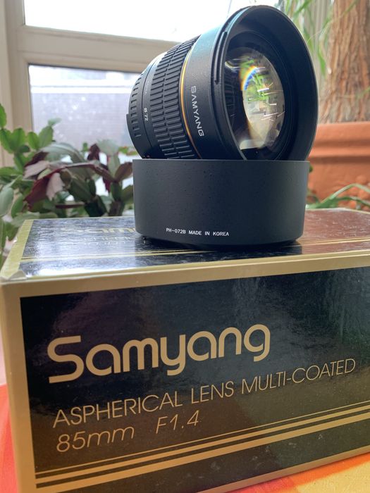 Samyang 85mm f/1.4 AS IF UMC AE Nikon F (з чіпом)