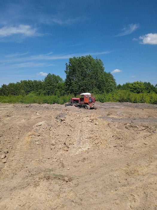 spycharka usługi dt 75 spych dt75 dt niwelacja terenu równanie gruntu