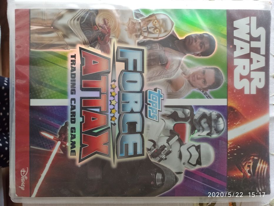 Star Wars album z kartami