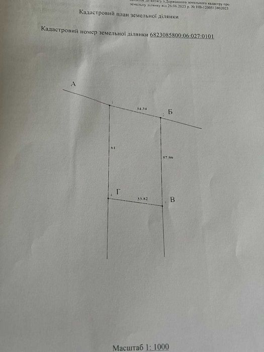 Продаж замельної ділянки біля річки