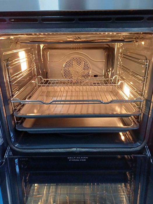 Топовый встраиваемый духовой шкаф Смег Smeg Linea SCP112-8 пиролиз вбудована духовка духова шафа