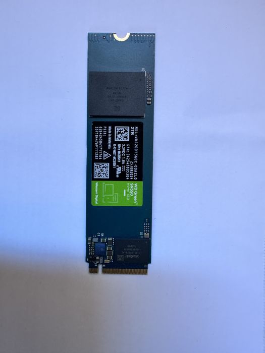 NVME WD Green 2Tb