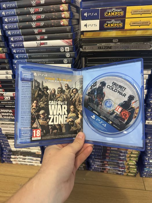 Диск гра call of duty cold war ps4