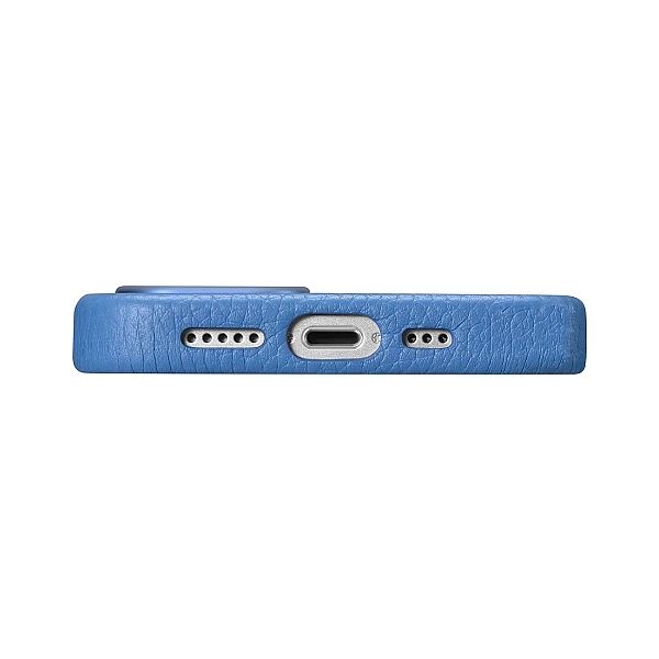 iCarer Litchi Premium Leather Case skórzane etui iPhone 14 magnetyczne