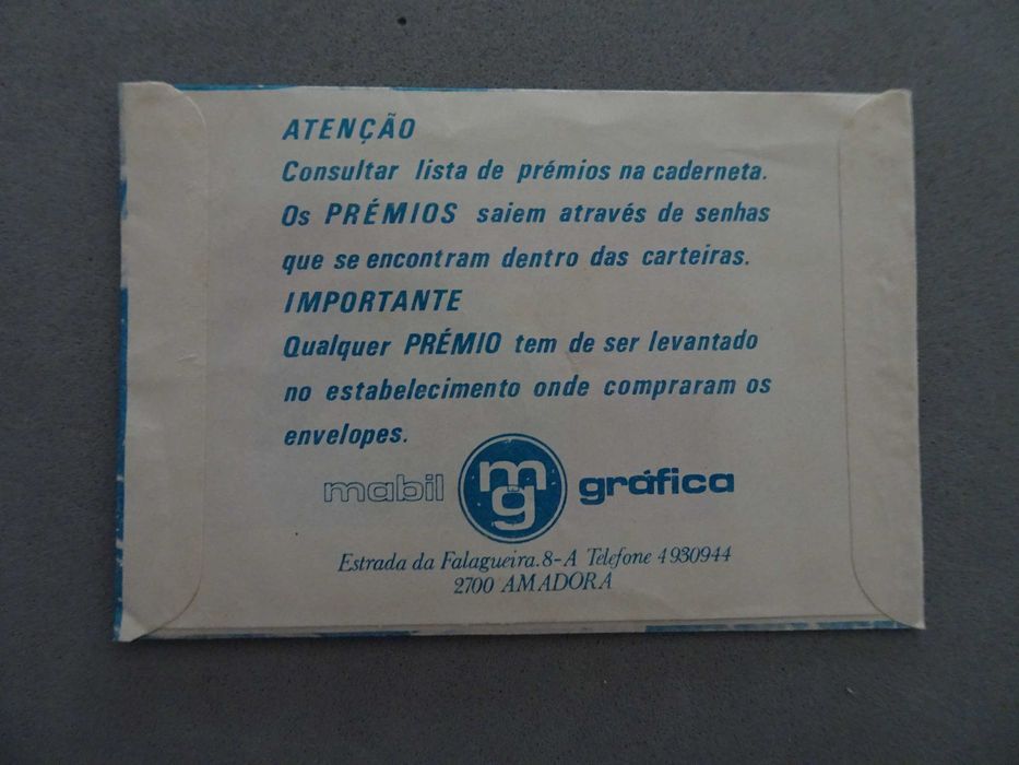 Carteira de cromoss fechada Equipa - Mabilgráfica