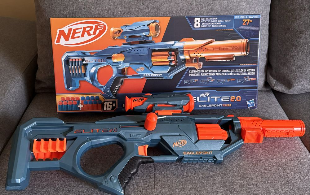 Бластер Nerf Elite 2.0 Eaglepoint RD-8