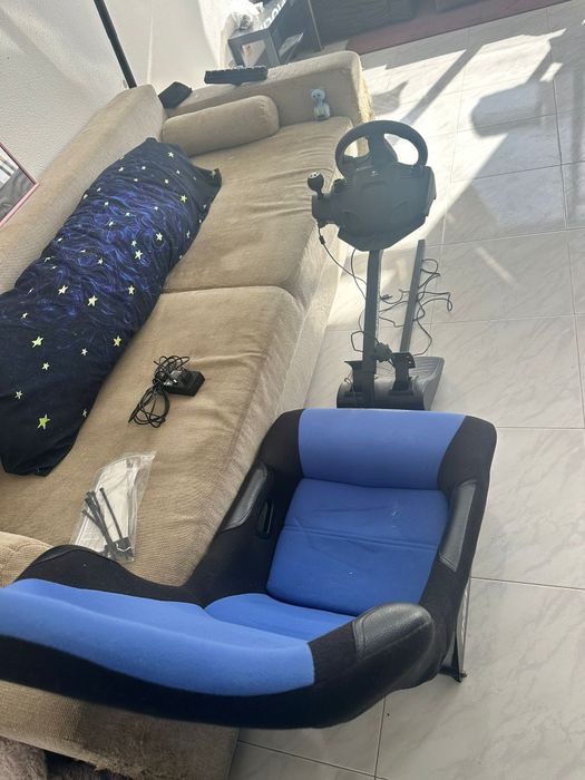Comando volante logitech banco playseat