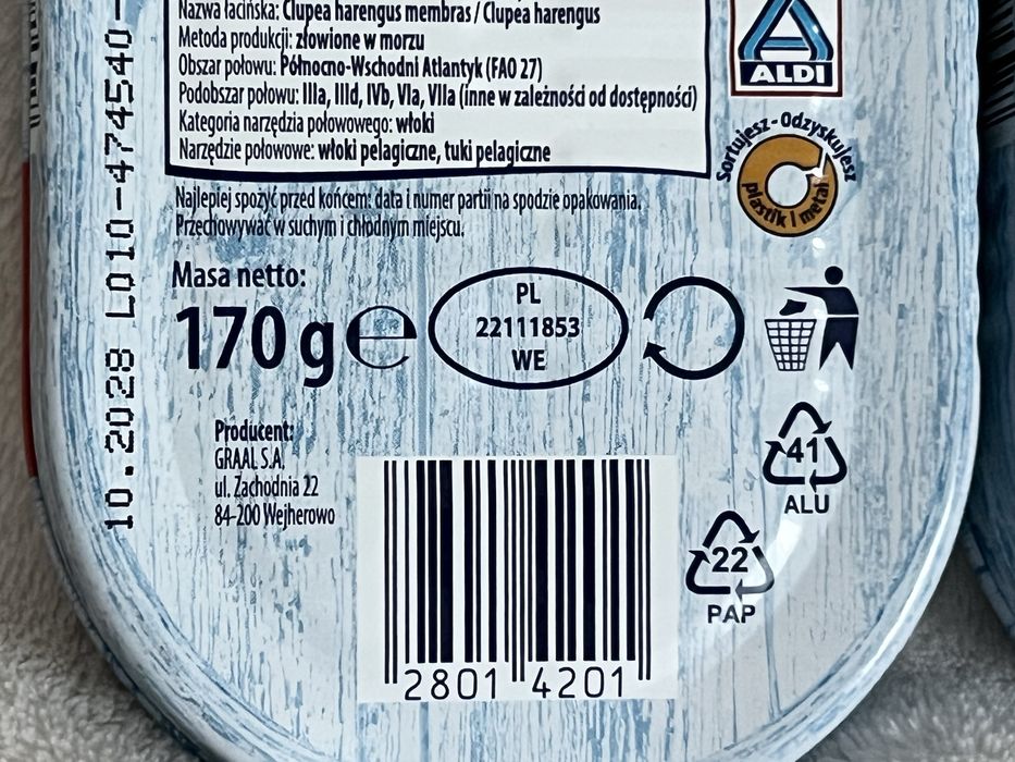 Zestaw 4  puszek