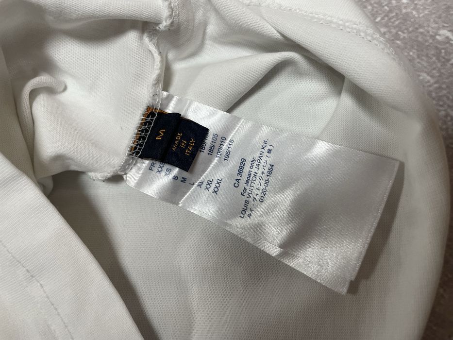 Футболка Louis Vuitton big logo white