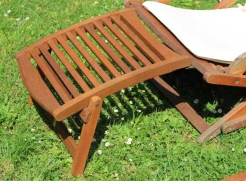 Apoio de pernas/pés em madeira de acácia marca "FSC"