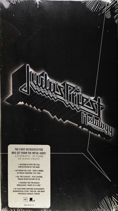 Подарункове видання Judas Priest - Metalogy (2004) (4xCD + Book)
