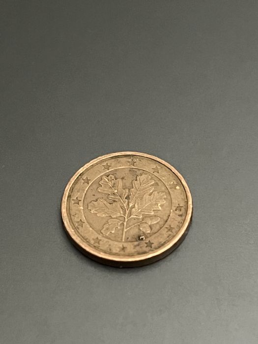 Moeda de Um Cêntimo 0.01 Rara