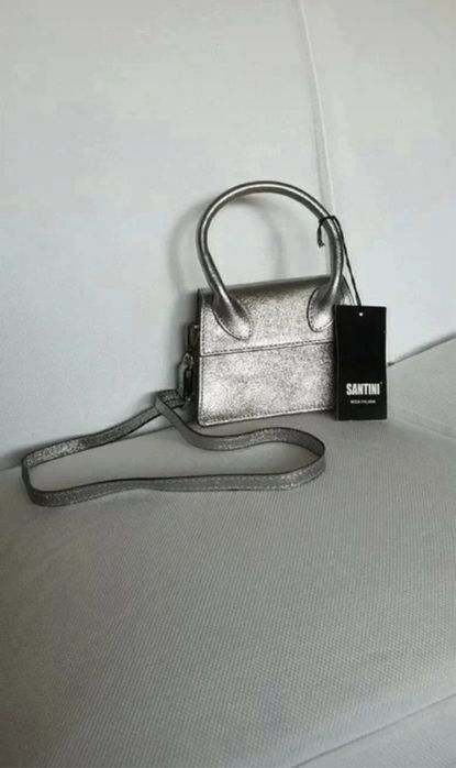 Torebka srebrna Santini