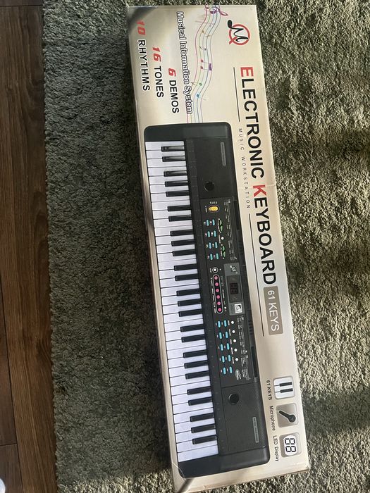 Keyboard dla dzieci 61 klawiszy