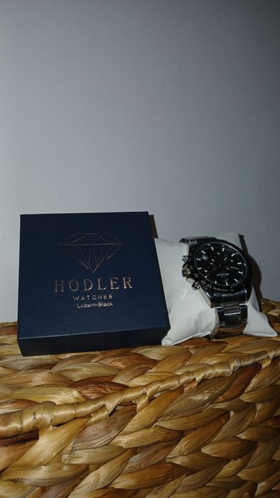 Relógio Hodler Zenith Black Novo Original